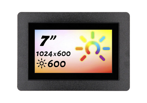 Встраиваемый монитор 7 PZ070WKK-06H1-HVA с рамкой