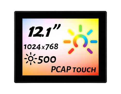 Встраиваемый сенсорный монитор 12,1 PZ121SKK6-07HPZ1-HDV