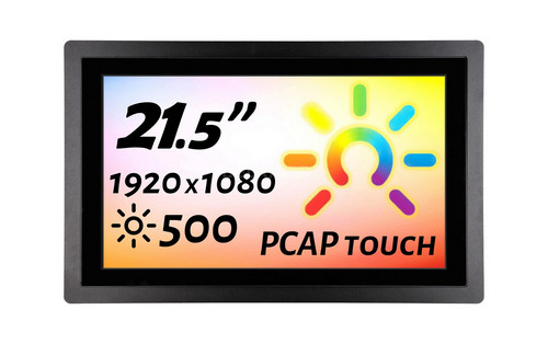 Встраиваемый сенсорный монитор 21,5 PZ215WKK6-90HPZ1-HDV с рамкой
