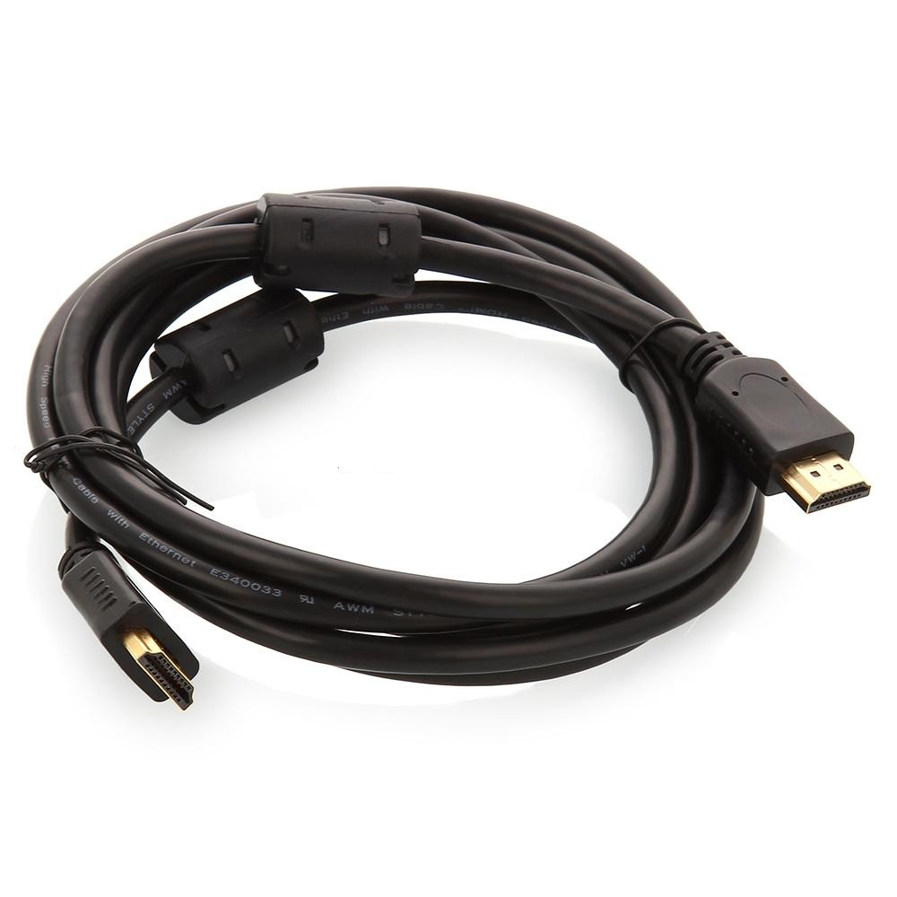 Кабель HDMI (M) - HDMI (M), v1.4, круглый, 2 м, FR2, 5bites APC-014-020