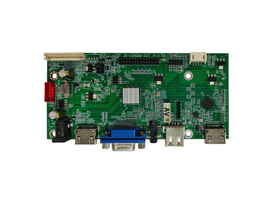 Контроллер дисплея HDMIx2/VGA/MP JX-V53HDMI-OUT