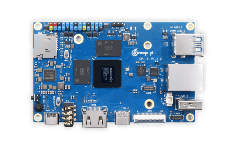 Одноплатный компьютер Orange PI 5 4GB