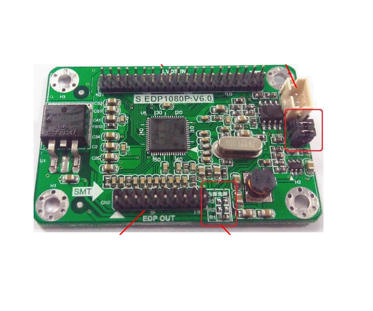 Конвертер LVDS-eDP S.EDP1080P.V6.0