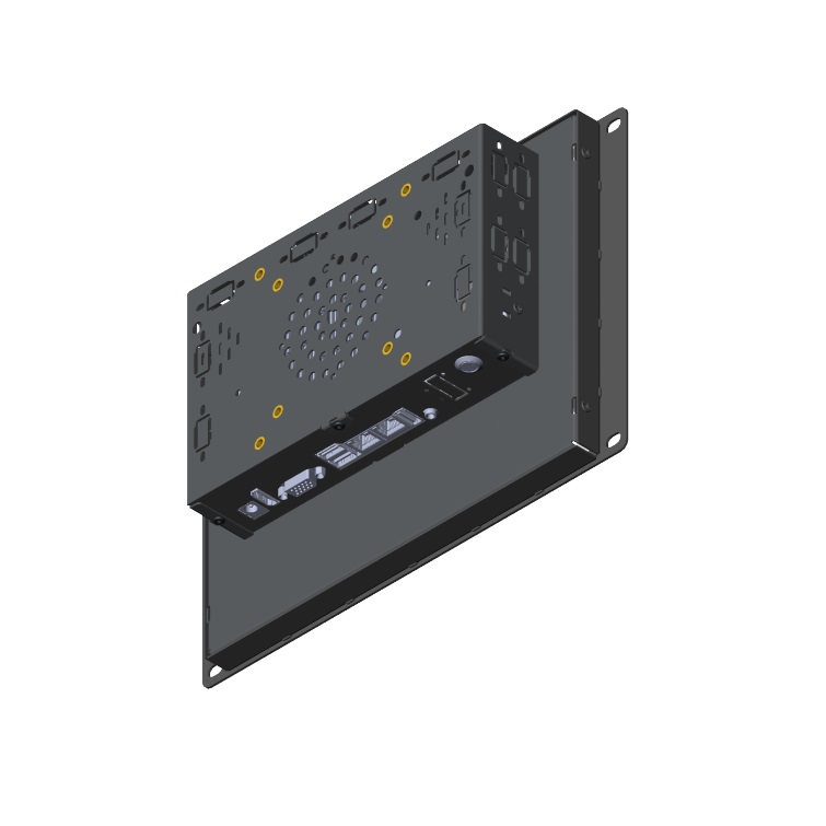 Встраиваемый сенсорный монитор 10,4" PL104SMP-86HR42-HDV