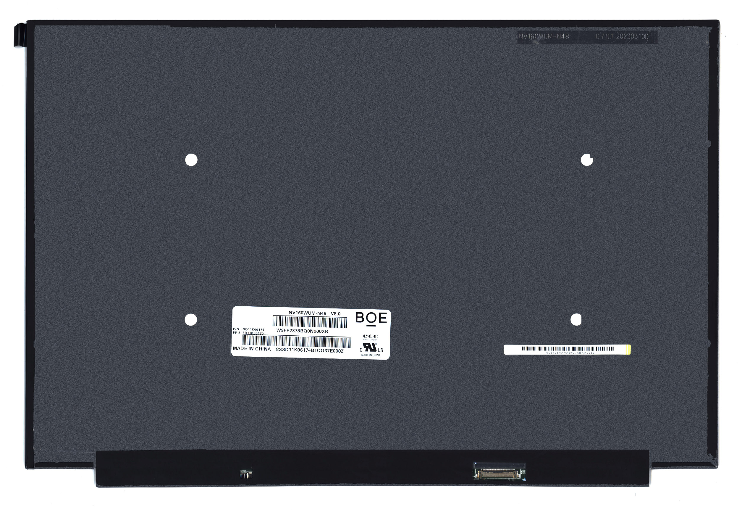 ЖК дисплей 16" NV160WUM-N48