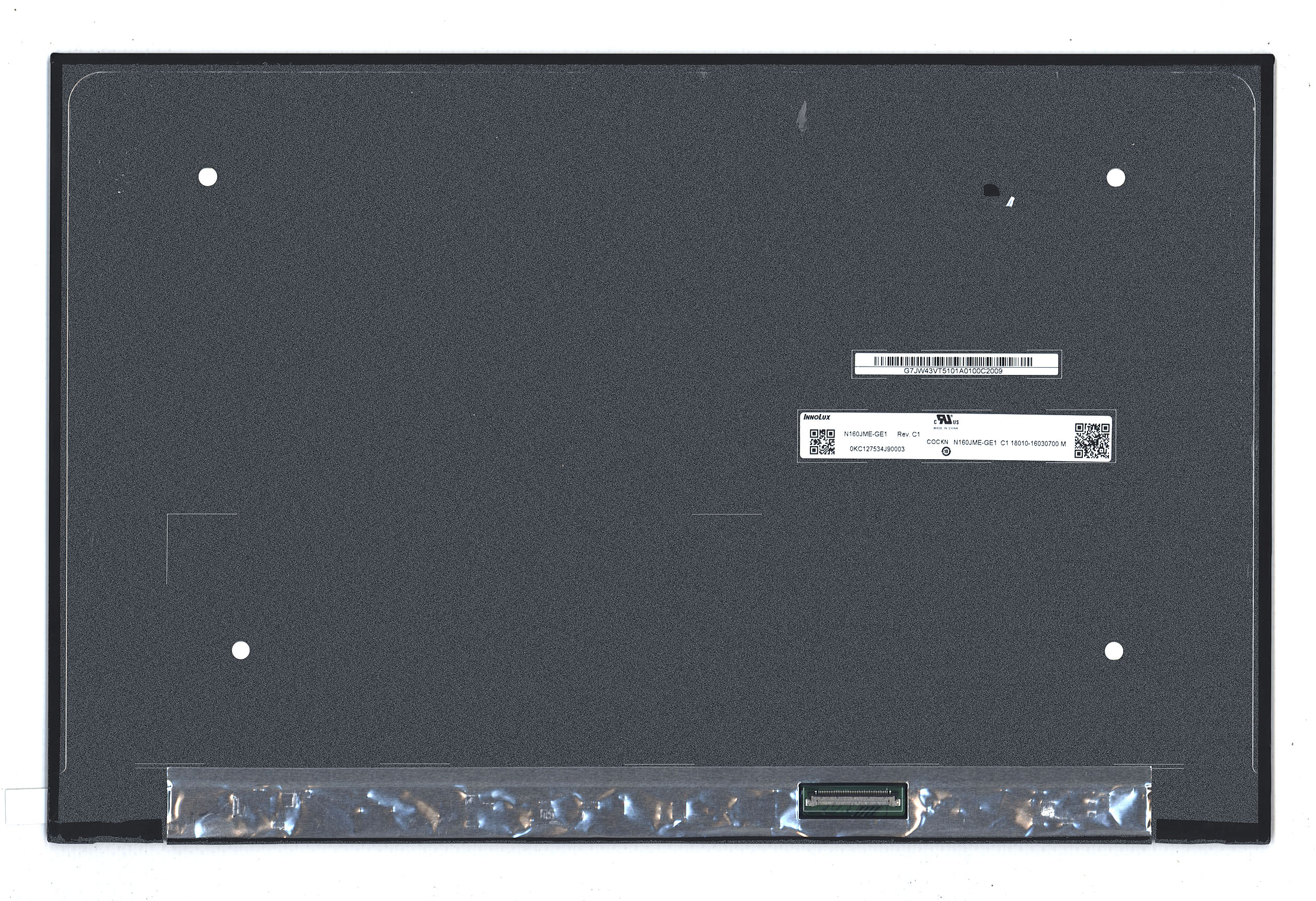 ЖК дисплей 16" N160JME-GE1