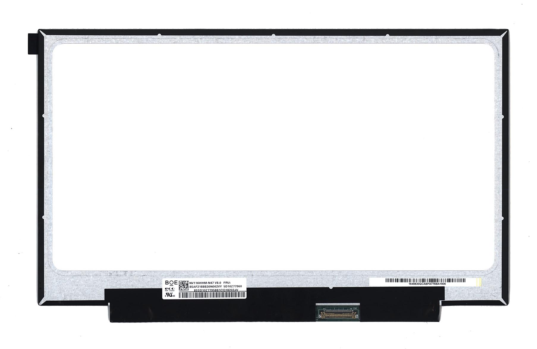 ЖК дисплей 11,6" NV116WHM-N47