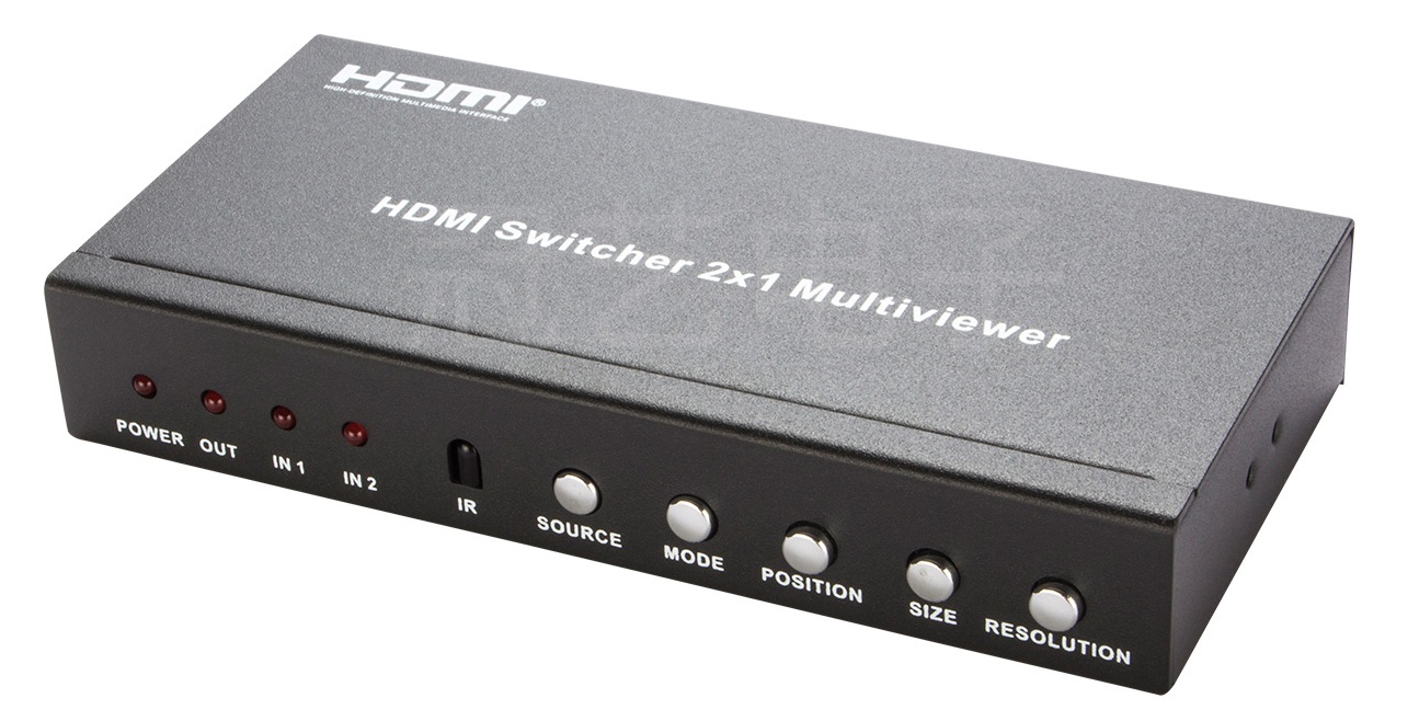HDMI мультивьювер 2x1 0201FGQ