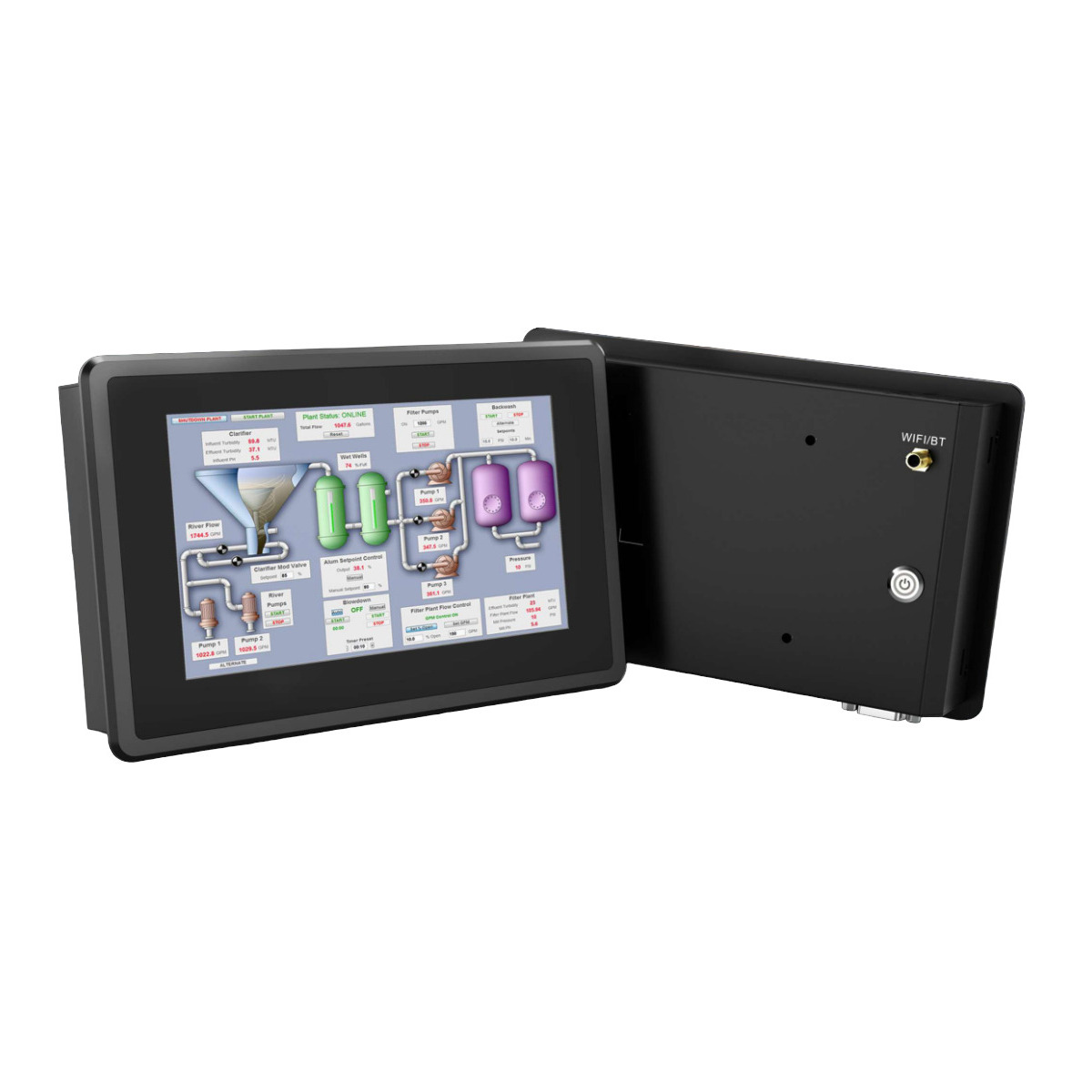 Встраиваемый сенсорный моноблок 7" Lilliput PC-703