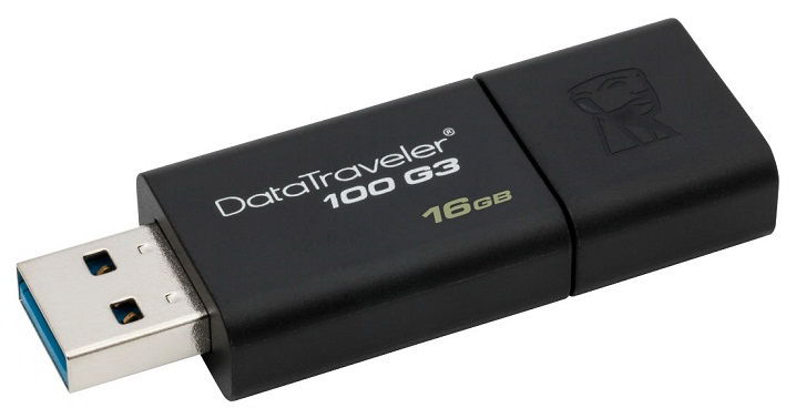 Флешка USB KINGSTON 16Гб, USB3.0