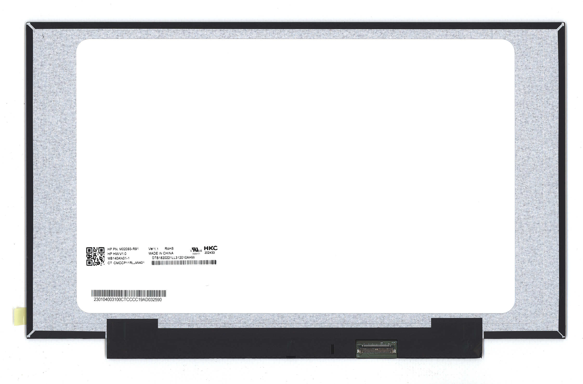 ЖК дисплей 14" MB140AN01-1