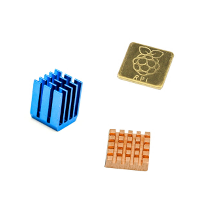 Комлект медных радиаторов для Raspberry Pi 3