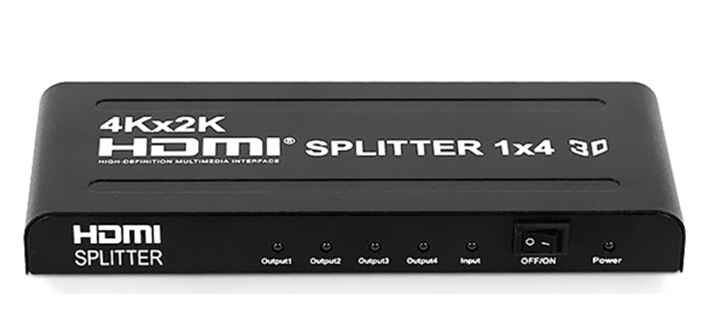 HDMI сплиттер (разветвитель) 1x4 HDMI-3D-1X4