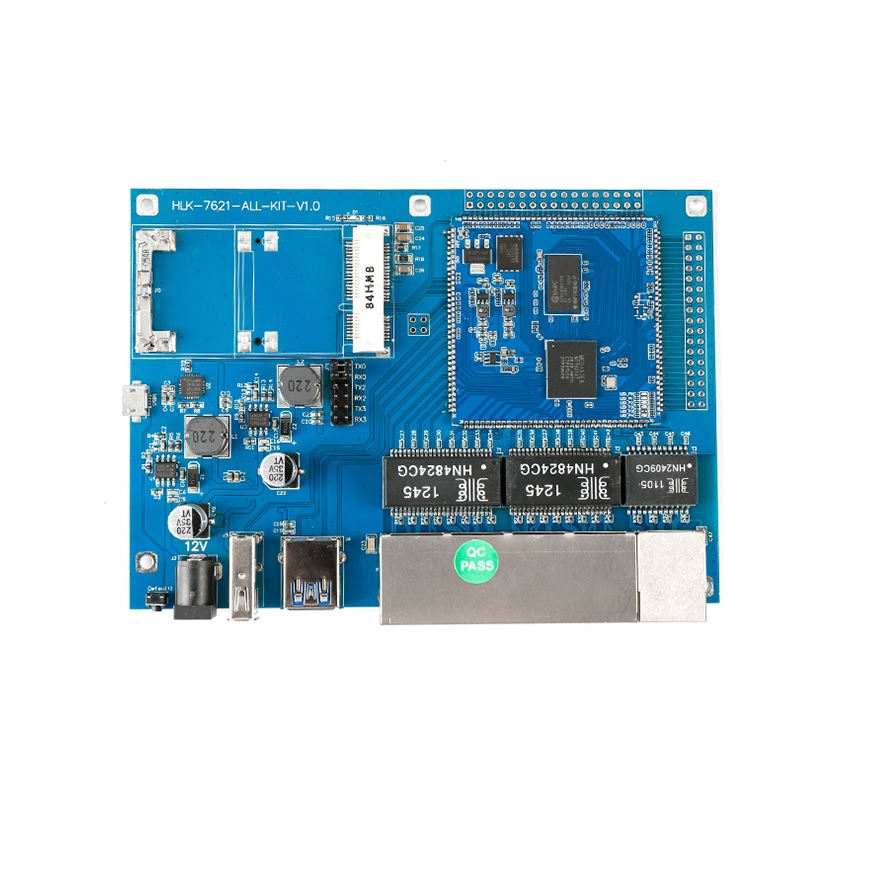 Плата рарзработки HLK-7621-ALL-KIT-V2.3 c БП