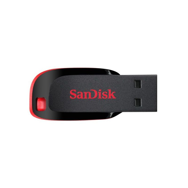 Флешка USB SANDISK Cruzer Blade 16ГБ, USB2.0, черный