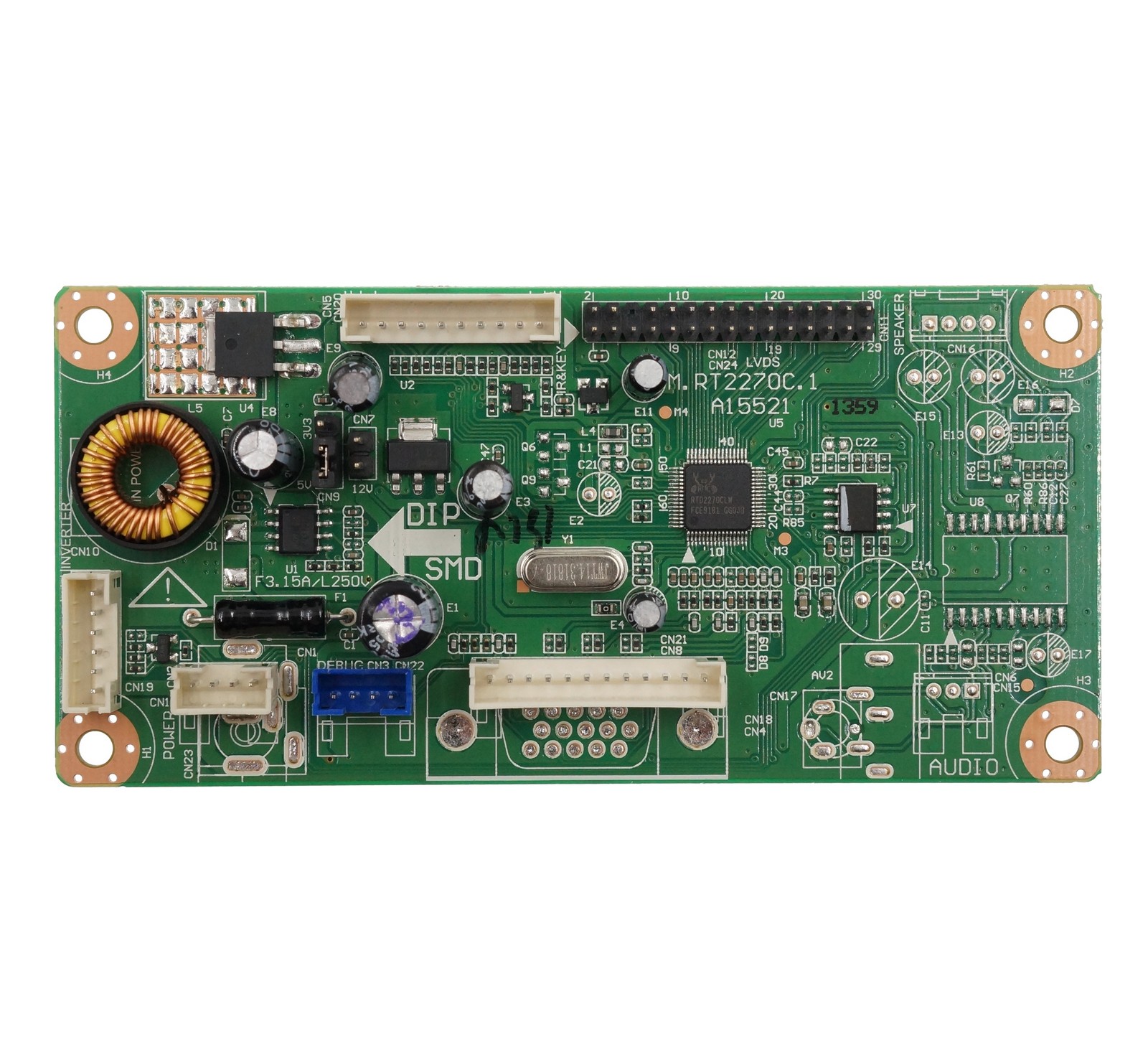 Контроллер дисплея VGA M.RT2270C.1 (без DB-15 и DJK)