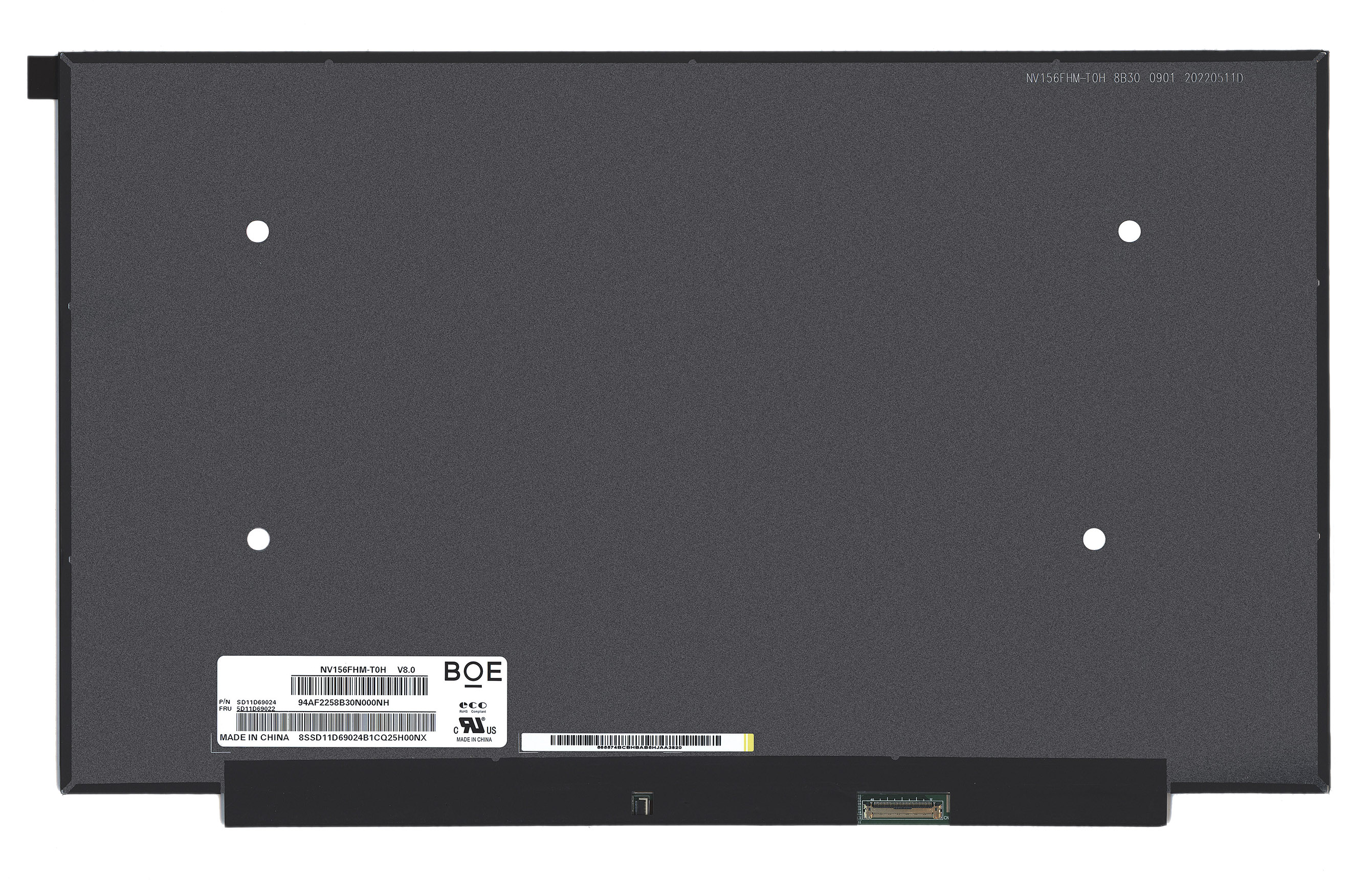 ЖК дисплей 15,6" NV156FHM-T0H