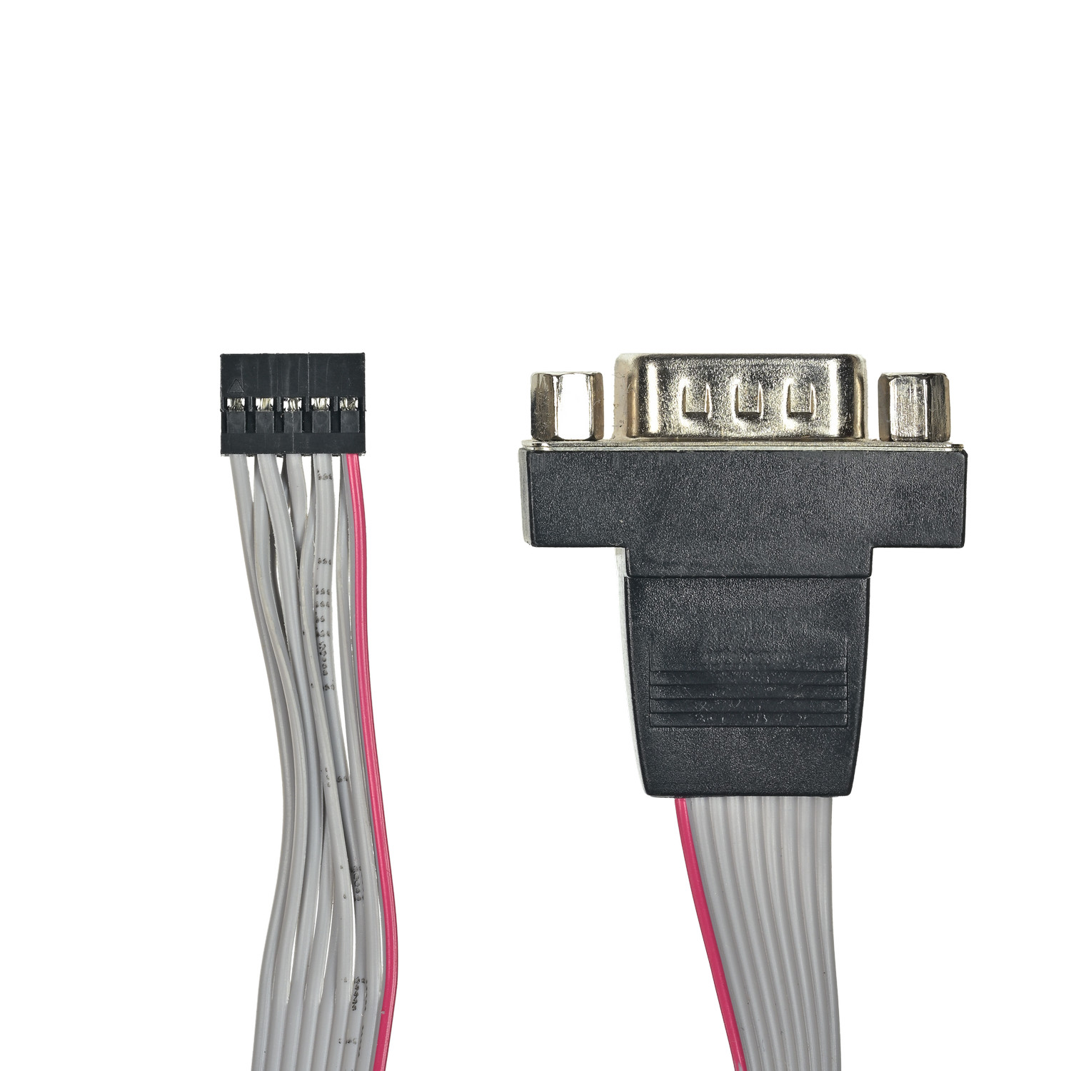 Кабель COM DB-09M - BLD2-10, плоский, 30 см