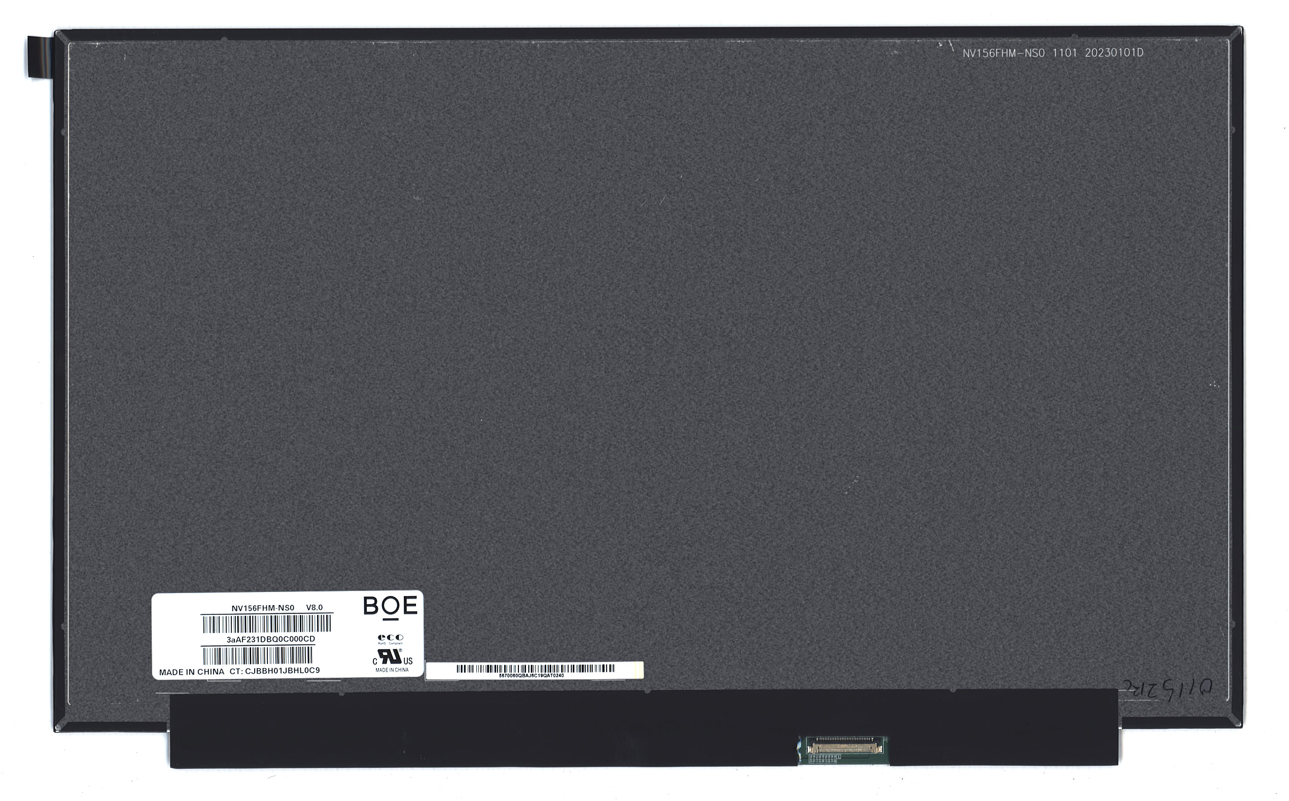 ЖК дисплей 15,6" NV156FHM-NS0 V8.0