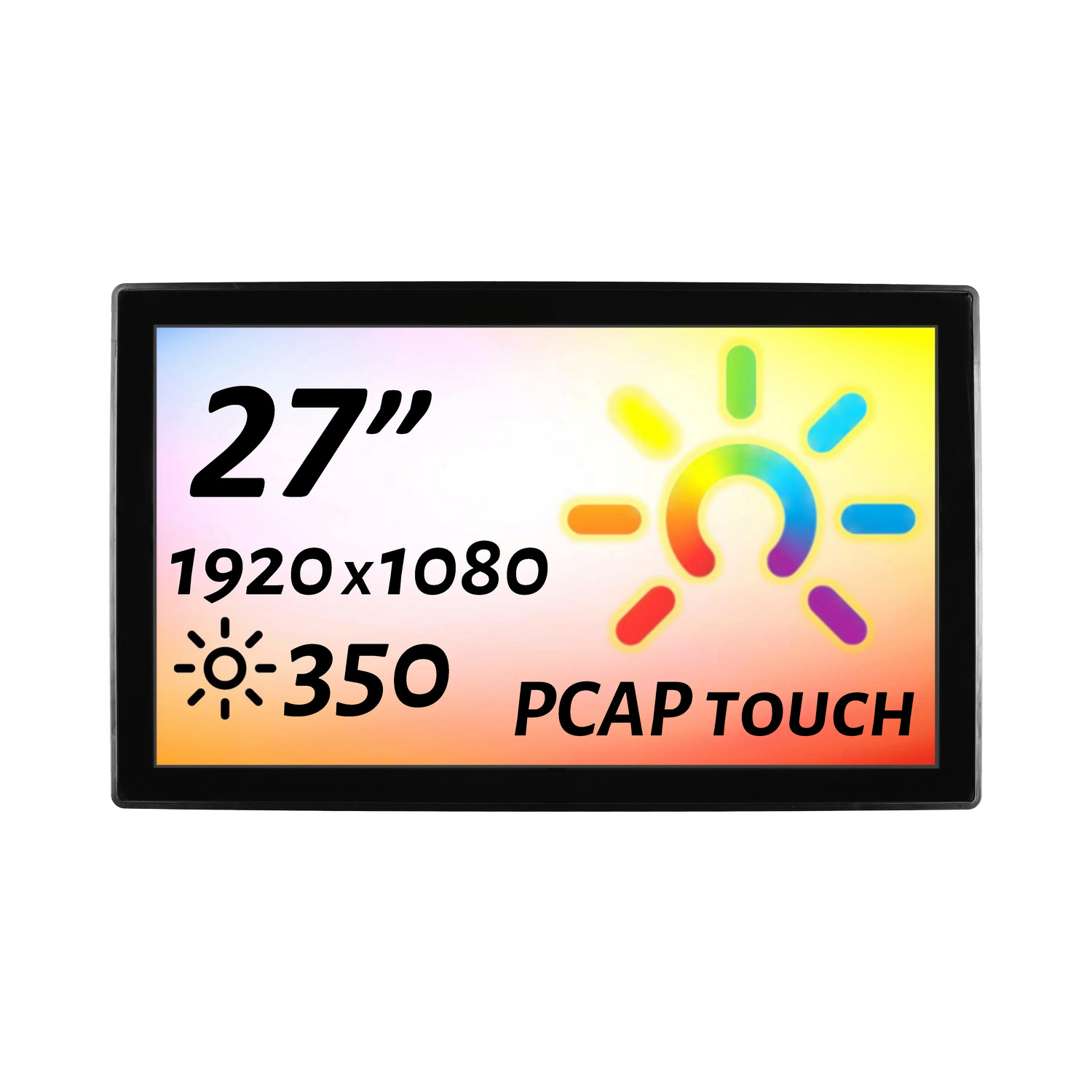 Встраиваемый сенсорный монитор 27" PZ270WKZ-90SPZ1-HV