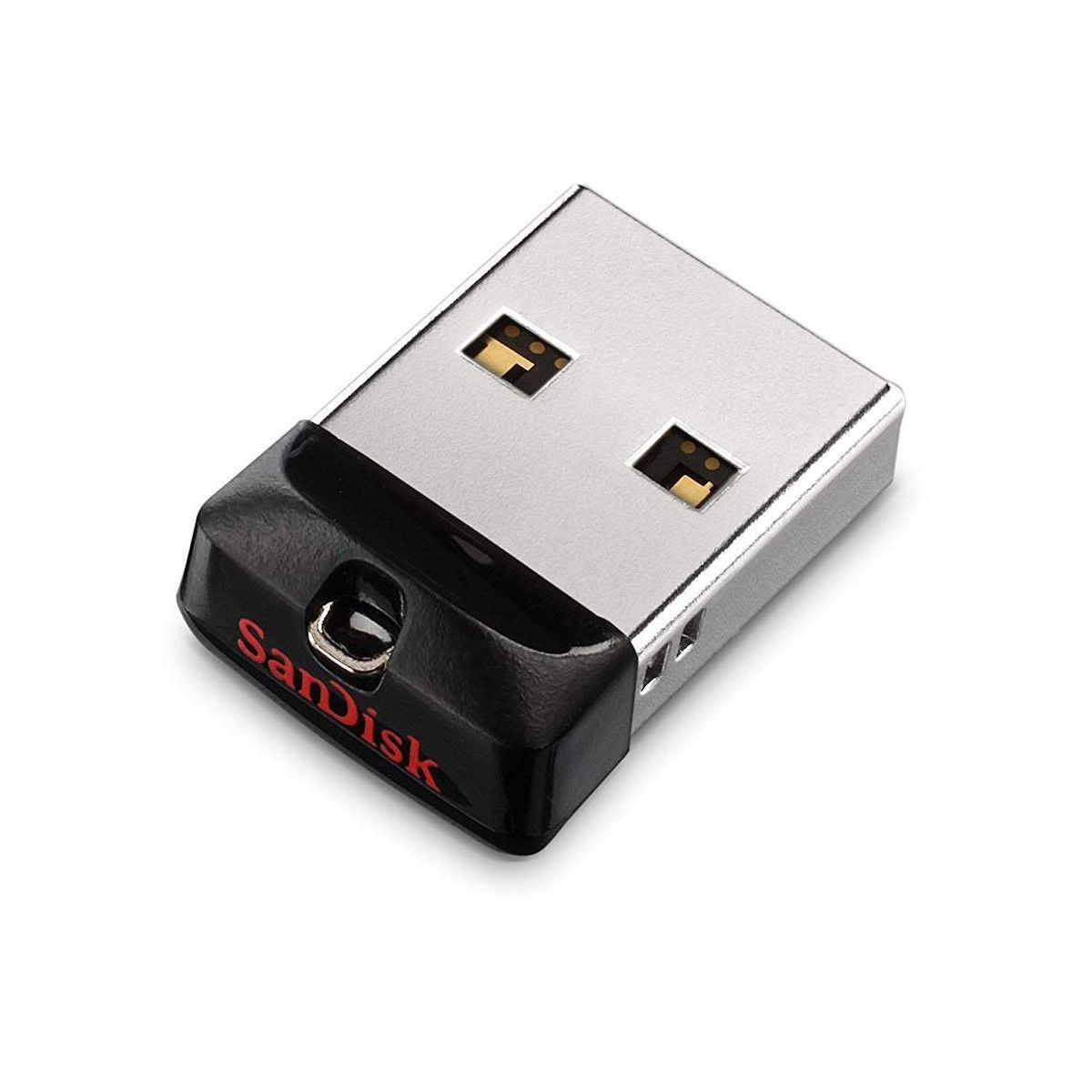 Флешка USB SANDISK Cruzer Fit 16ГБ, USB2.0, черный