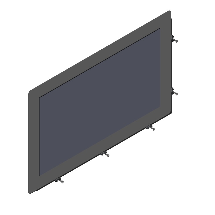 Встраиваемый сенсорный монитор 21,5" PN215WMK6-90HR41-HDV