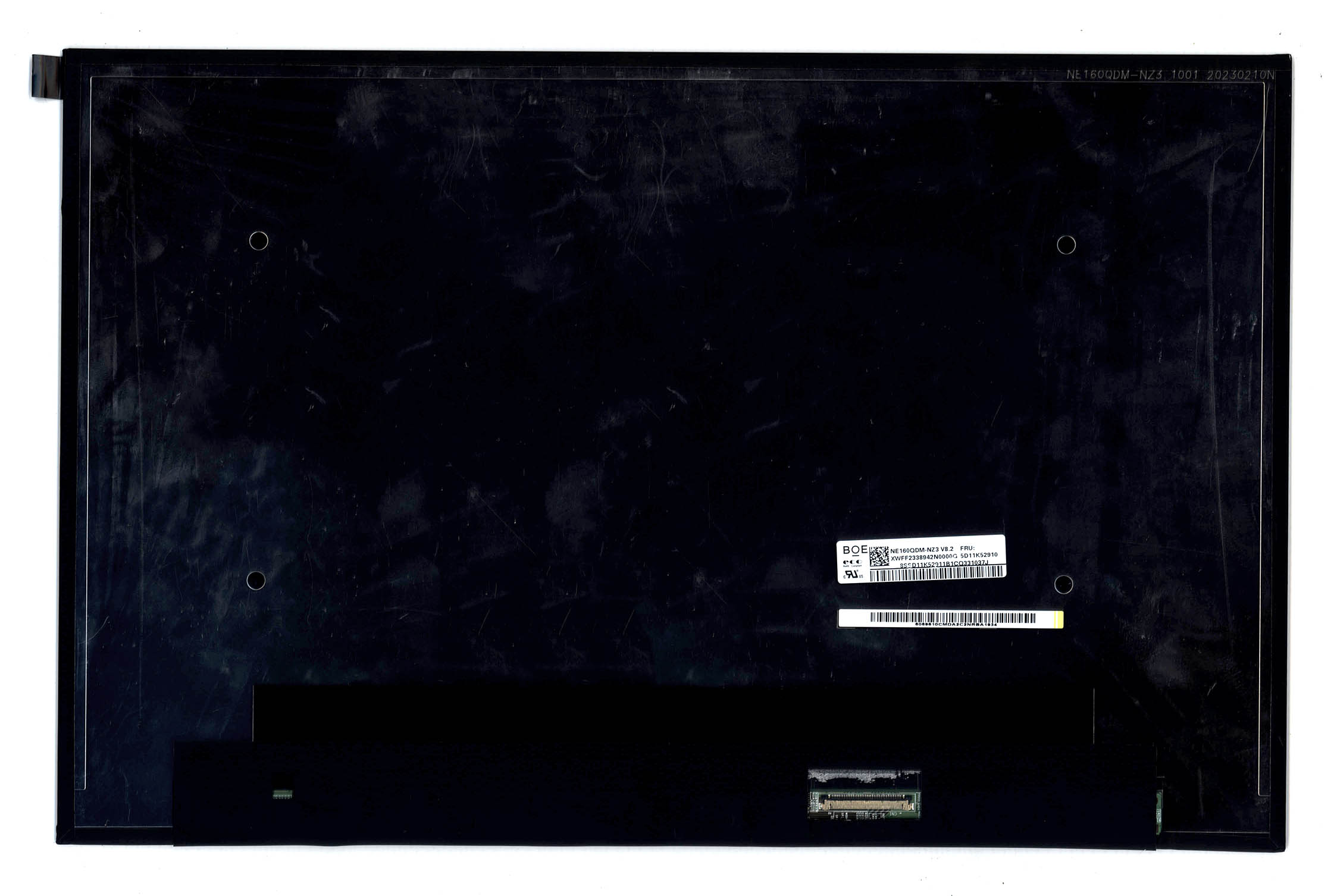 ЖК дисплей 16" NE160QDM-NZ3