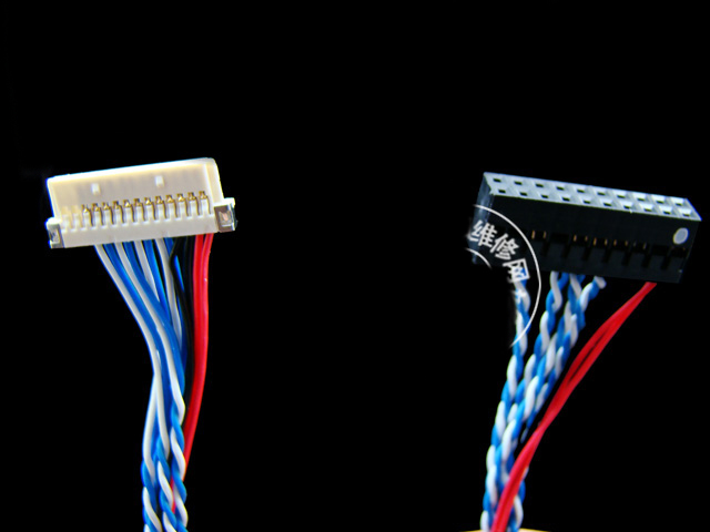 Кабель LVDS DF19G-14S-1C6B-RP/BLD2-20, 250 мм