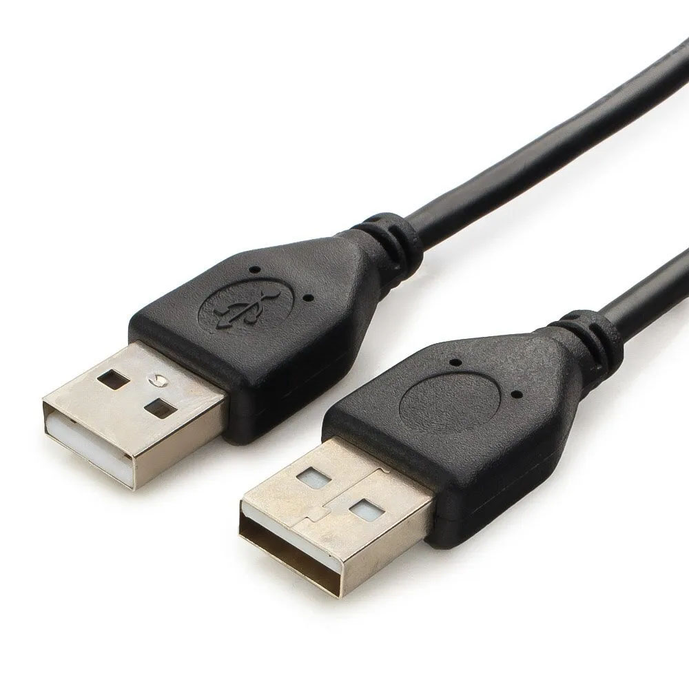 Кабель USB A (M) - USB A (M), 2.0, 1.8 м, экран, Cablexpert