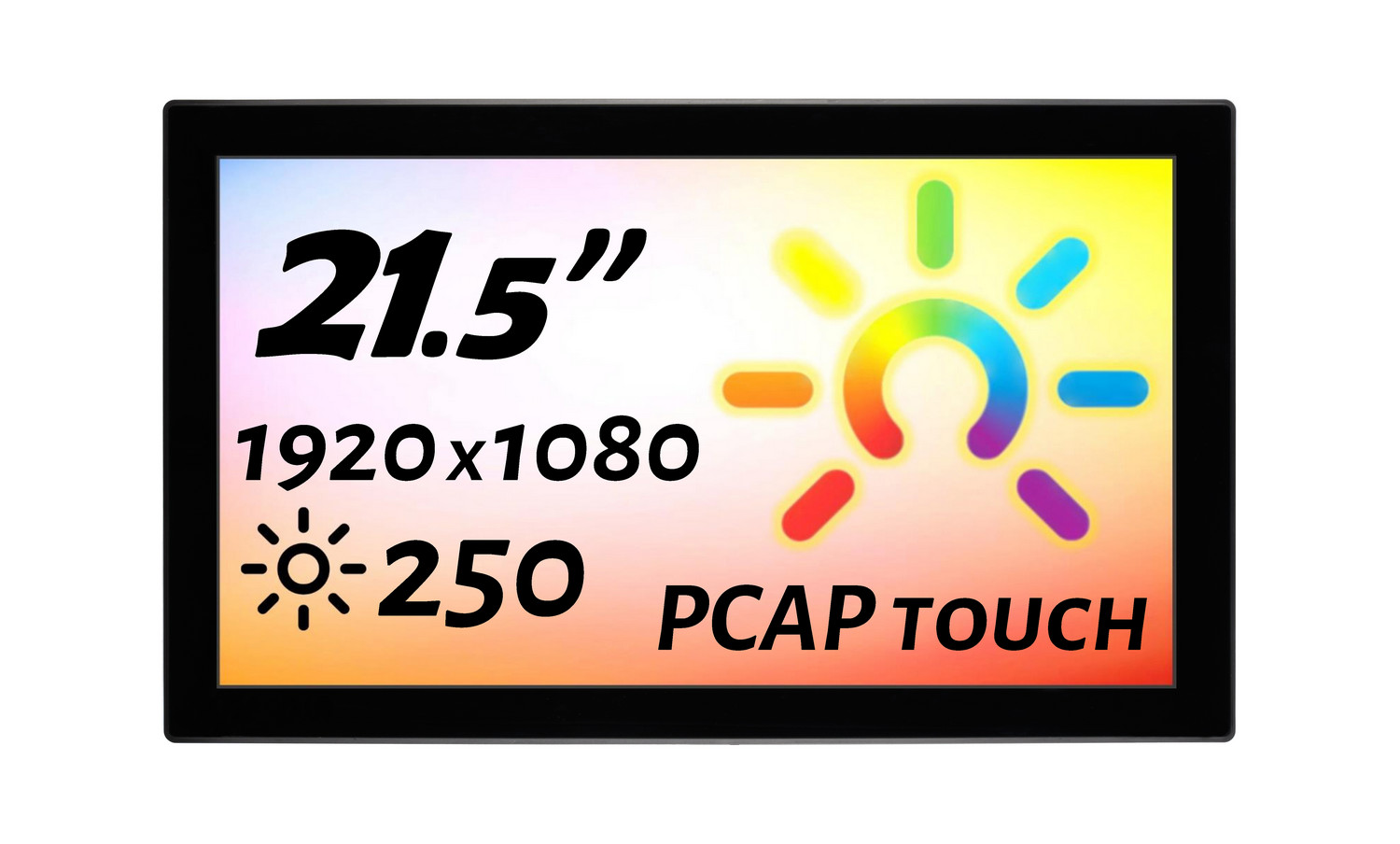Cенсорный моноблок 21,5" PZ215WKC-90SPZ1-B420/J4105/4/64