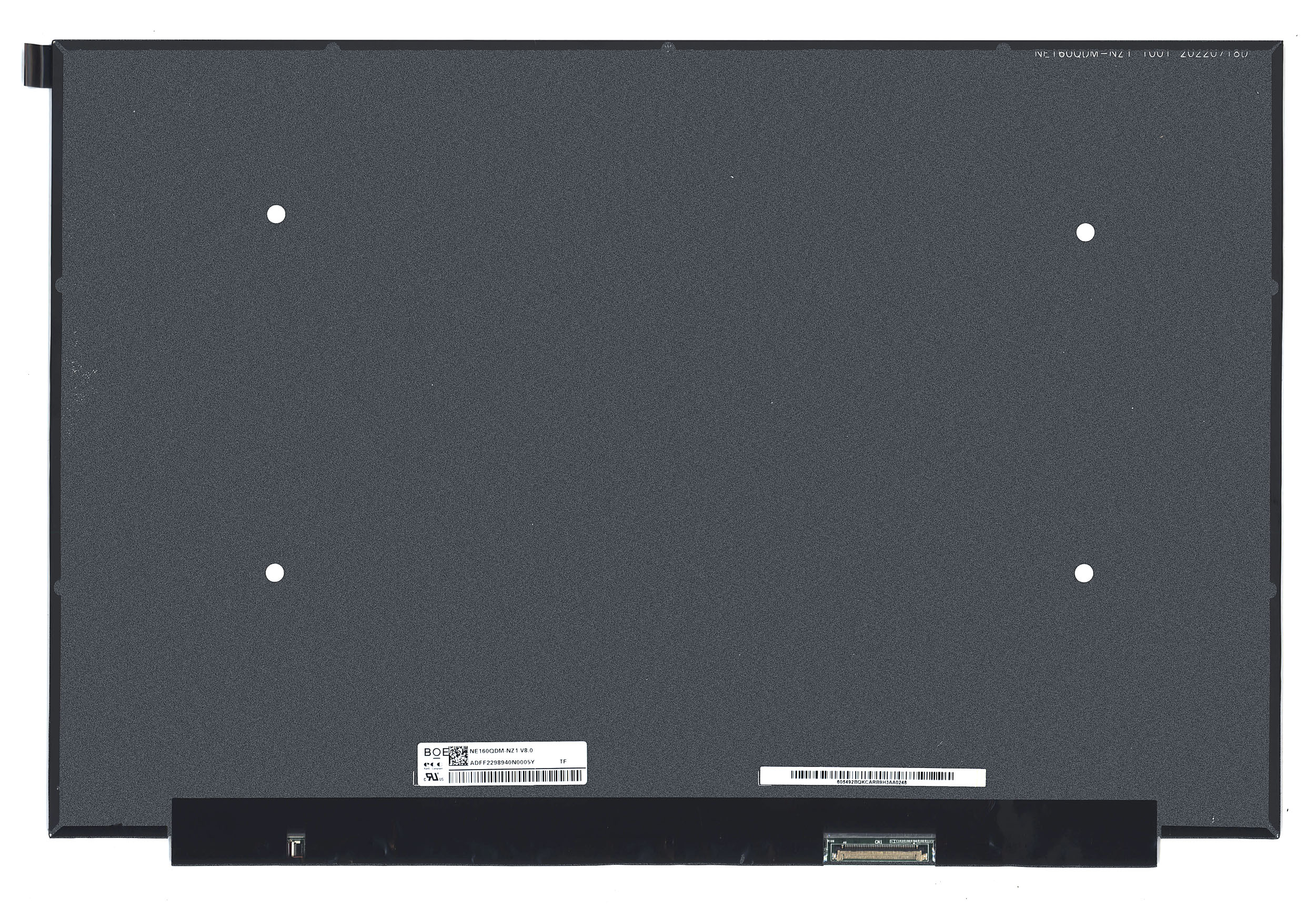 ЖК дисплей 16" NE160QDM-NZ1