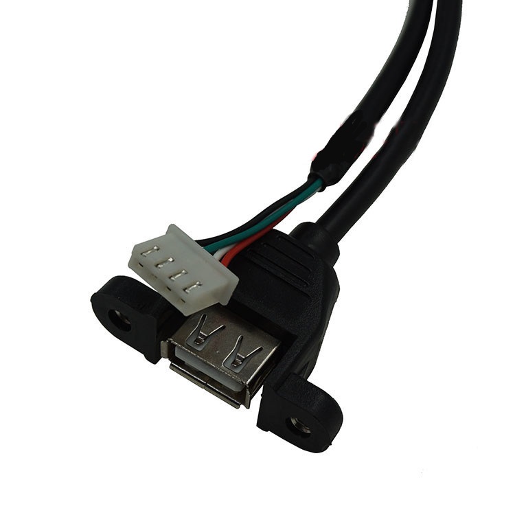 Кабель PH2.0-04P/USB A (F) с ушами, 30 см