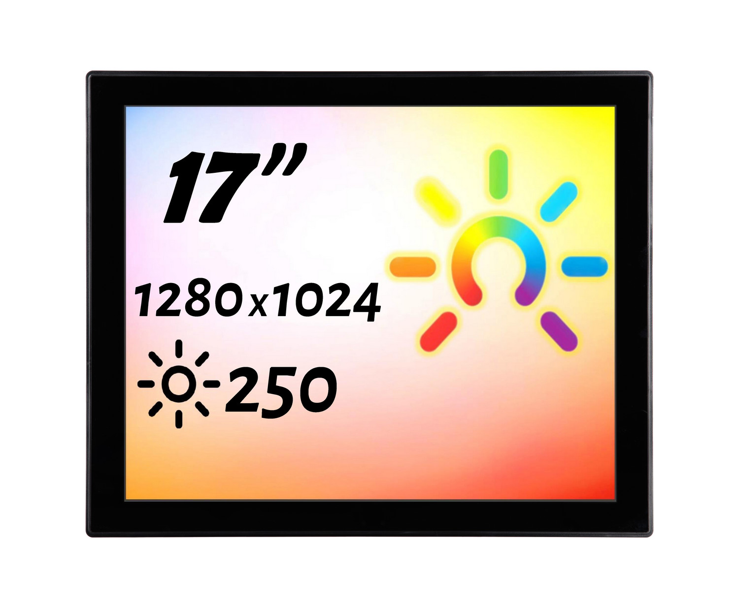 Встраиваемый монитор 17" PZ170SKK6-20S1-HDV