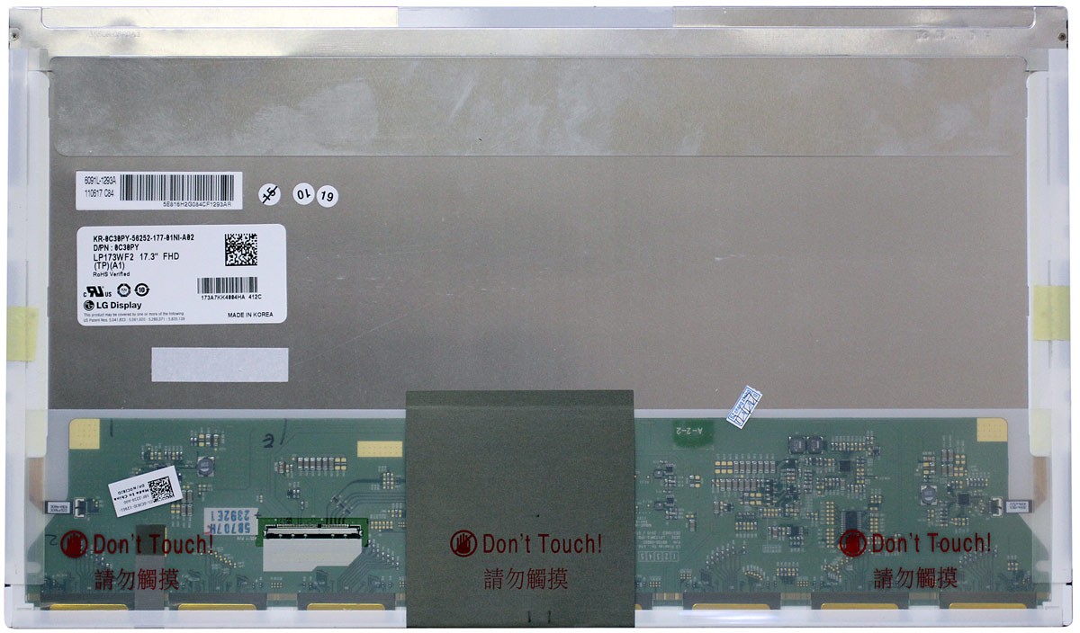 ЖК дисплей 17,3" LP173WF2-TPA1