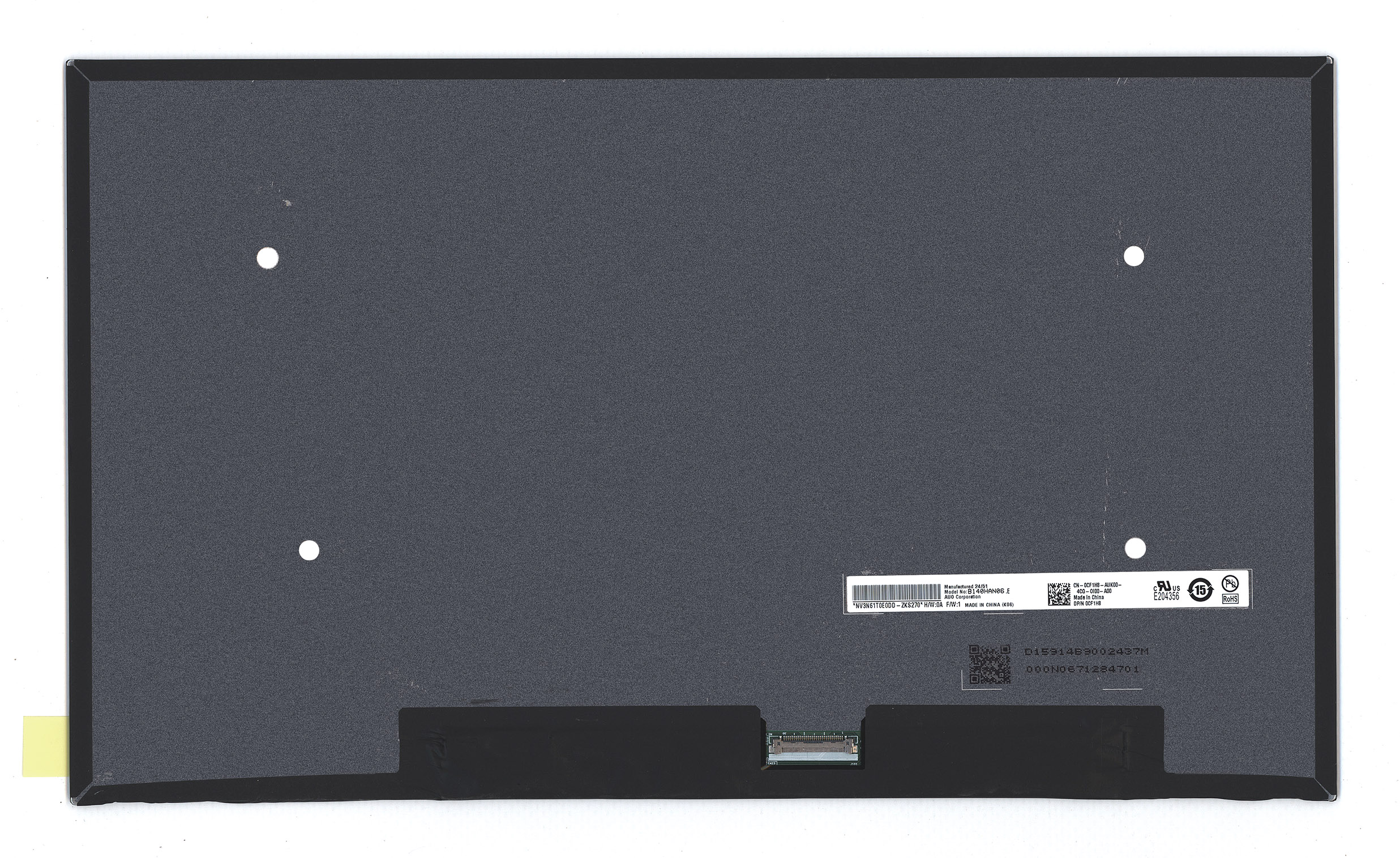 ЖК дисплей 14" B140HAN06.E
