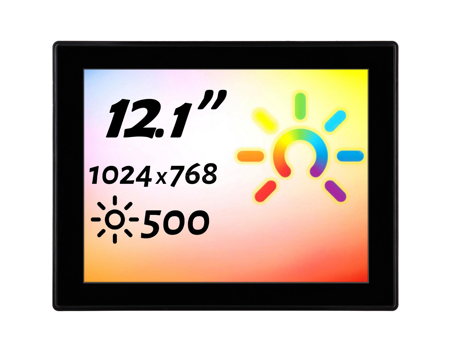 Встраиваемый монитор 12,1" PZ121SKK6-07H1-HDV