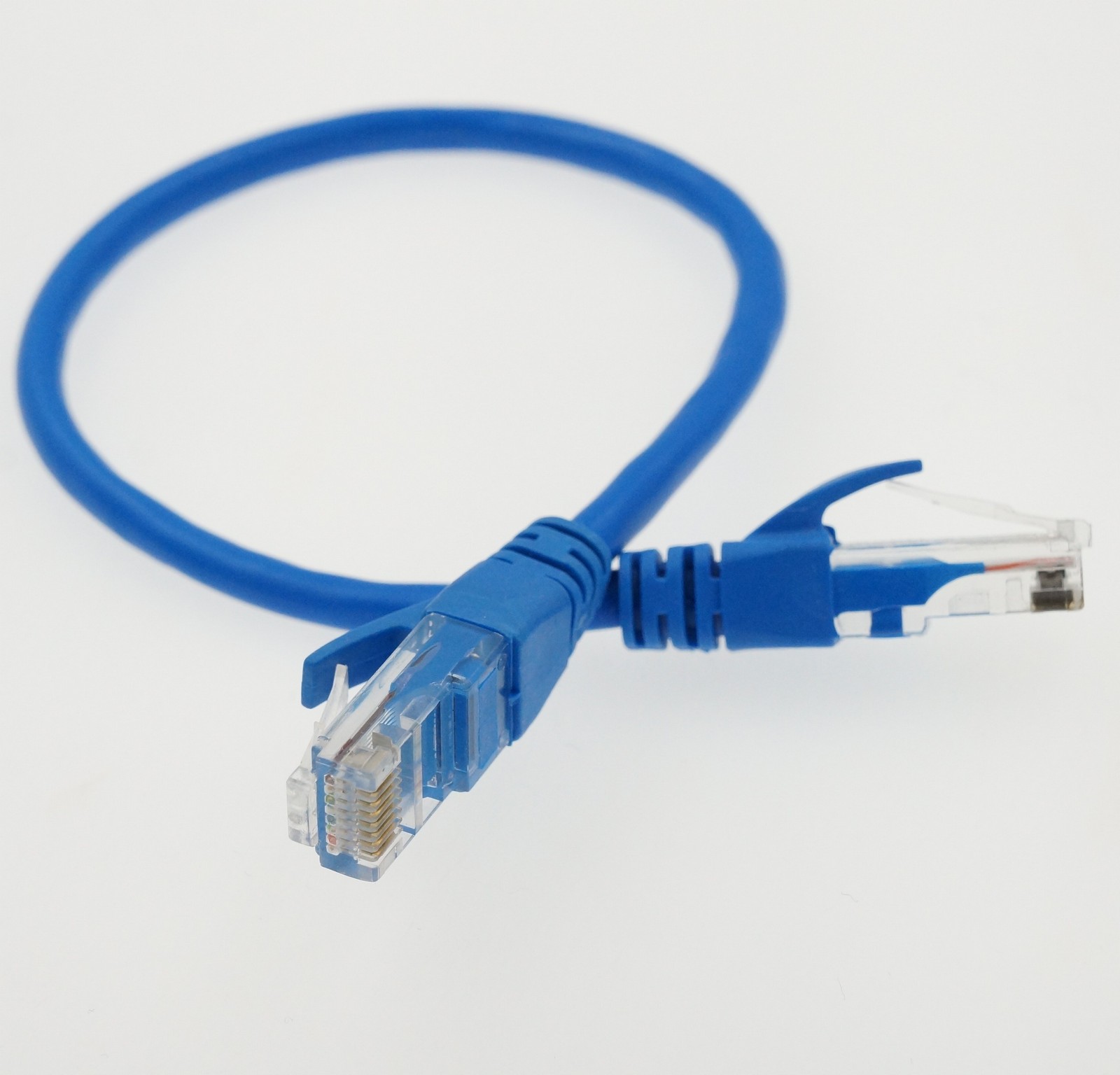 Кабель патч-корд RJ-45 (M) - RJ-45 (M) CAT5E, 30 см