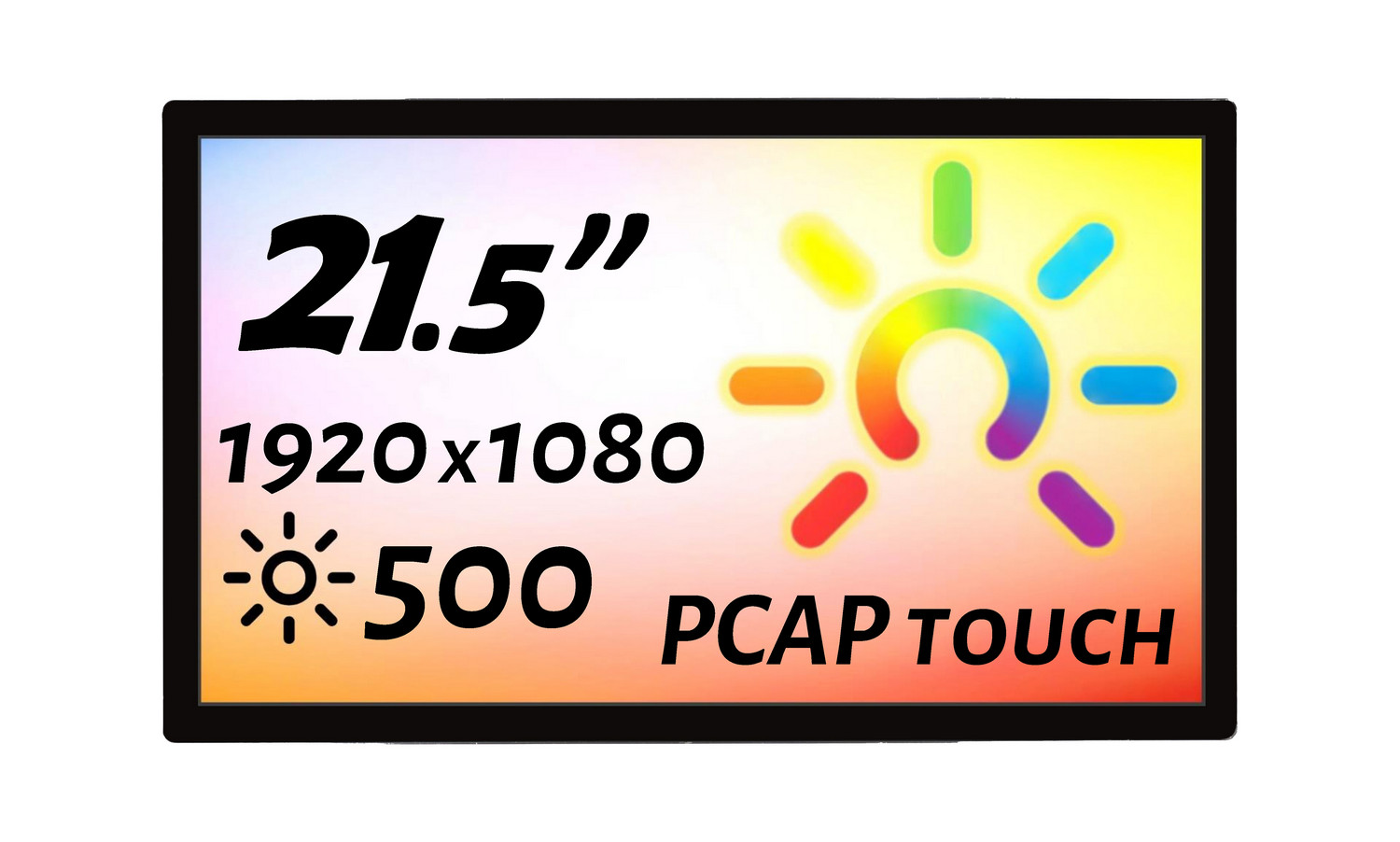 Сенсорный монитор 21,5" DZ215WLZS-90HPZ0-HDV-S