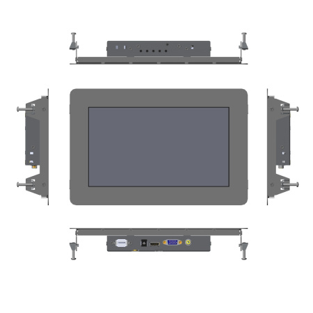 Встраиваемый монитор 10,1" PN101WMK-06H1-HVA