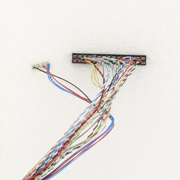 Кабель LVDS I-PEX20455-50P-2C8B-RP/BLD2-30+HB-04, 300 мм