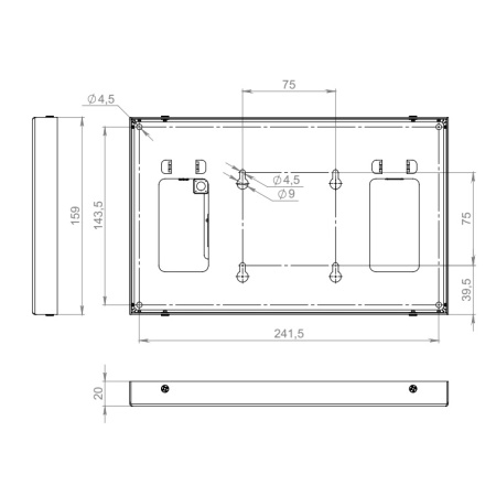 Рекламный монитор 10,1" DN101WMT-06S5-U-128
