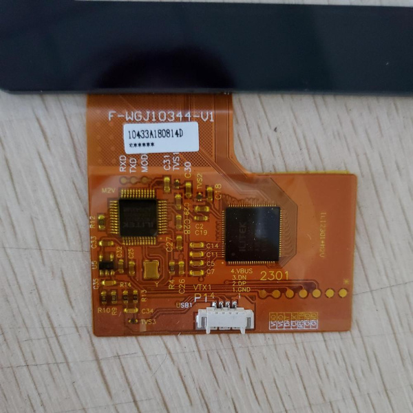 Ёмкостной сенсорный экран 10,1" F-WGJ10344-V1 с USB