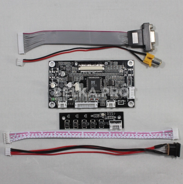 Контроллер дисплея VGA/AV KYV-N2 V6 (FPC2) с кнопками