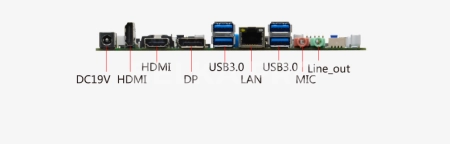 Материнская плата Mini-ITX ITX-HW365