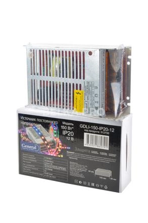 Блок питания GDLI-150-IP20-12, 12В/12.5А
