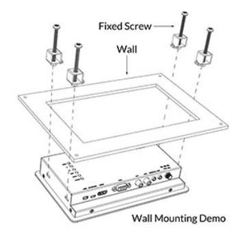 Встраиваемый сенсорный монитор 7" Lilliput TK701-NP/C/T
