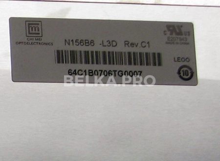 ЖК дисплей 15,6" N156B6-L3D