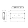 Сенсорный монитор 7" DN070WMK-06HPJ1-HVA
