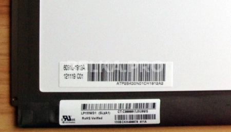 ЖК дисплей 13,3" LP133WD1-SLA1