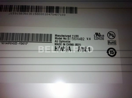 ЖК дисплей 15,6" B156XW02 V6